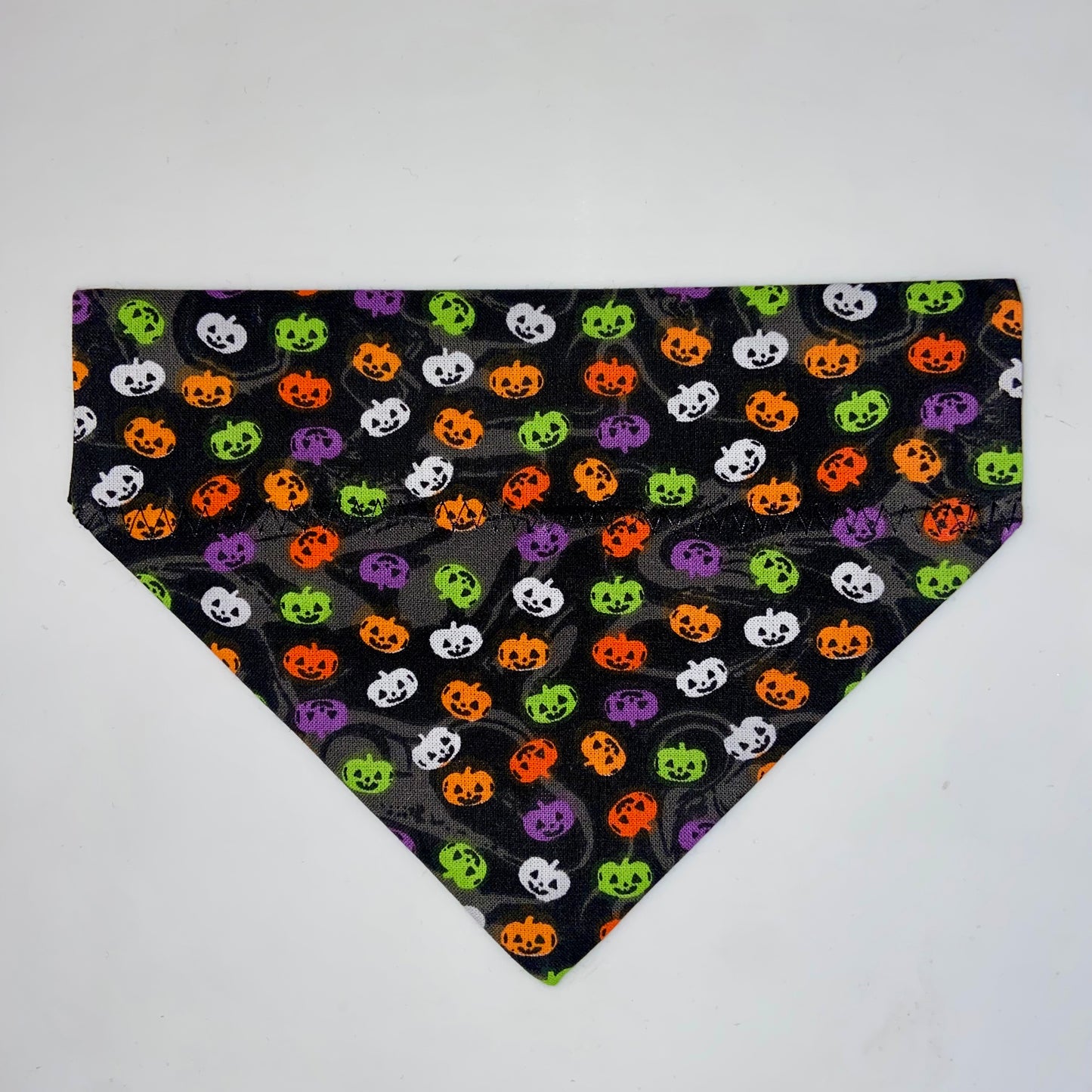 Small Jack-o-Lanterns Slip-on Bandana- cotton