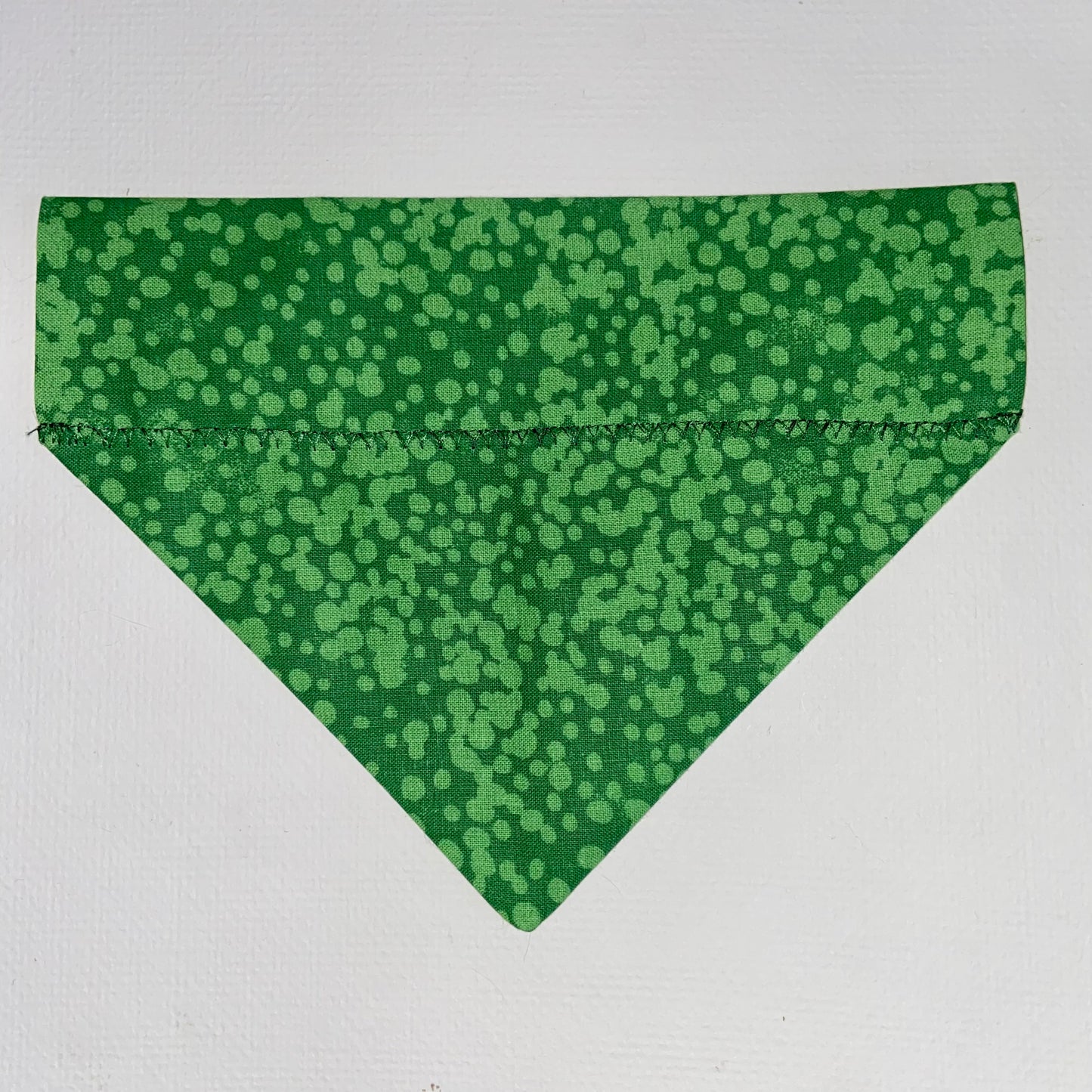 Irish Green Slip-on Bandana - cotton