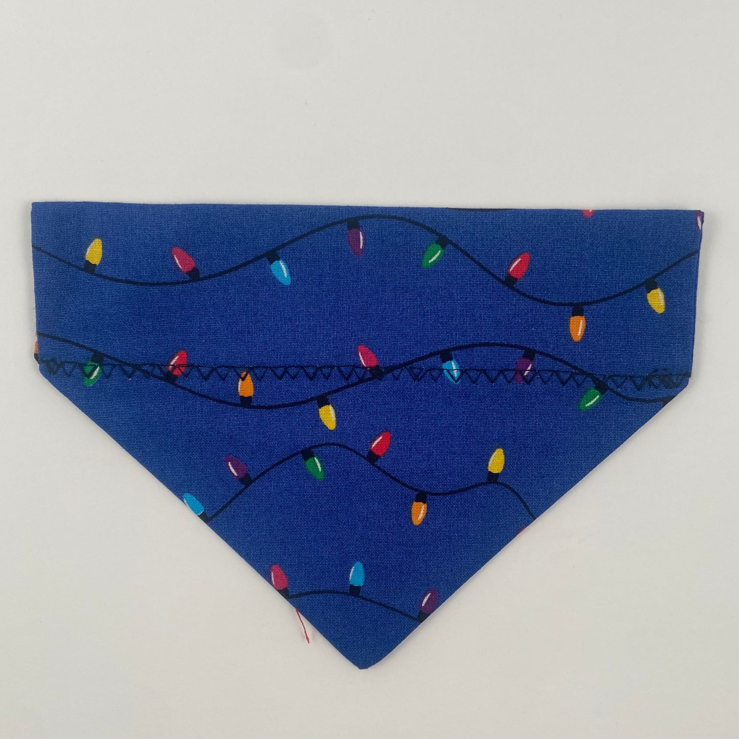 Christmas Lights Slip-on Bandana - cotton